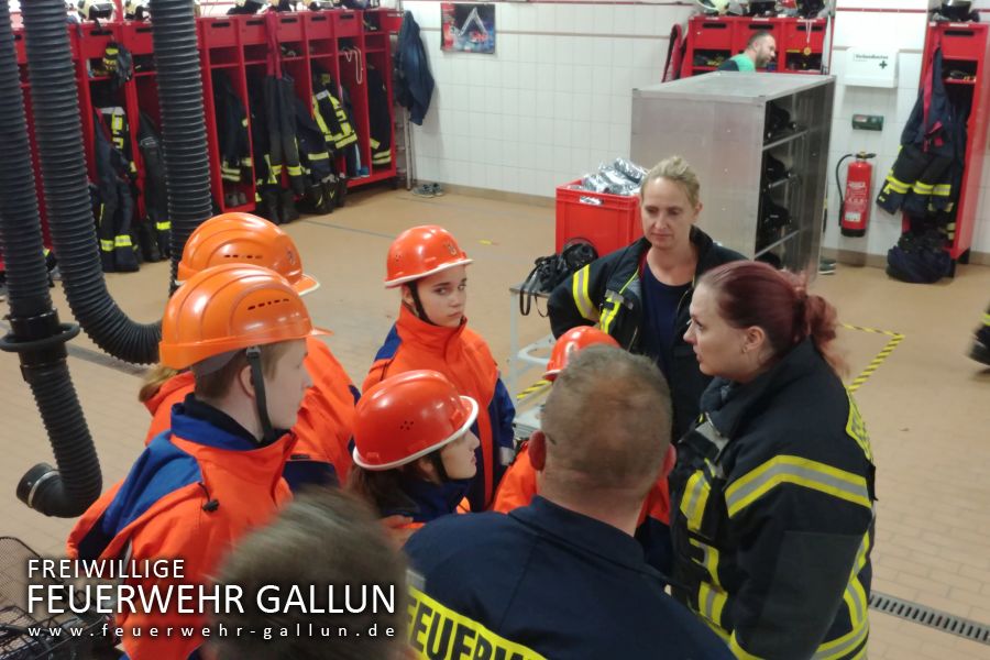 Berufsfeuerwehr-Wochenende unserer Jugendfeuerwehr